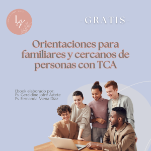 Orientaciones a familiares de personas viviendo un TCA